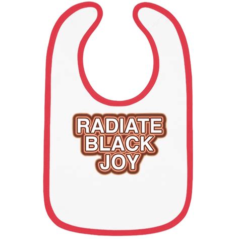 Radiate Blacks Joy African History Month Melanin Juneteenth Bibs Sold