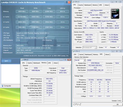 AMD Phenom 9850 BE um 1.000 MHz übertaktet - ComputerBase