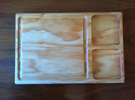 Tabla Plato Madera Pino 3 Cm Para Carnes Asado 19 X 30cm 90 00 En