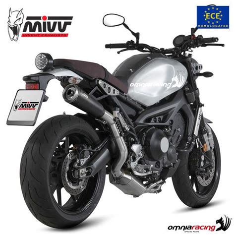 Mivv Ghibli Full Exhaust System Homologated Black Inox High Up For