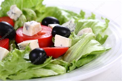 Vegetable salad with cheese — Stock Photo © gbh007 #1747558