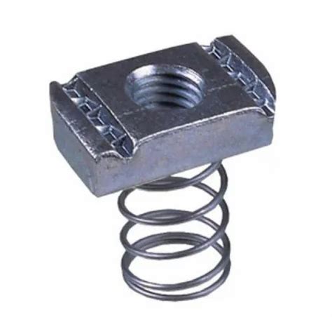 Steel Rectangle Lock Type Spring Nut Solar Mms At Rs 6number In