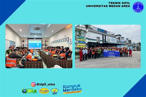 Field Trip Teknik Sipil UMA Universitas Medan Area Mengadakan Studi