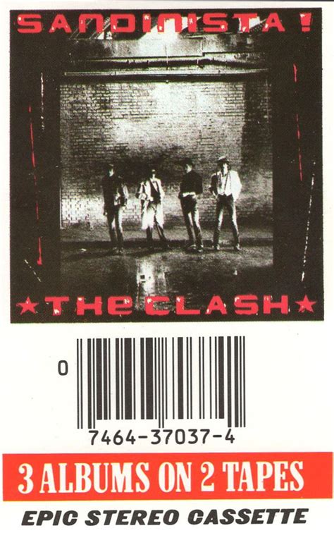 The Clash - Sandinista! (1980, Cassette) | Discogs