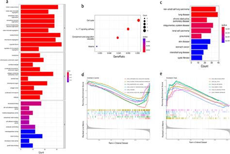 Functional Enrichment Analysis Of Degs The P Value Represents The