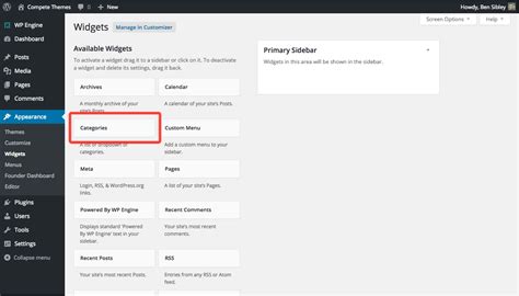 How to Customize Your Sidebar – Support Center