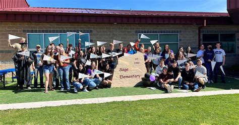 Spring Creek High School grads celebrated at Sage Elementary