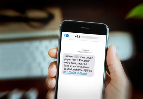 1 95 pour éviter des frais de douane Attention ce SMS est une arnaque