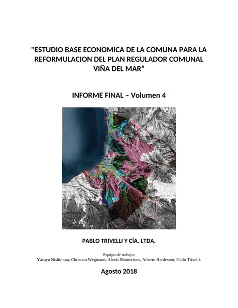 PDF ESTUDIO BASE ECONOMICA DE LA COMUNA PARA LA REFORMULACION DEL