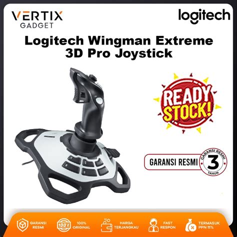 Jual Logitech Wingman Extreme 3D Pro Joystick Original Shopee Indonesia