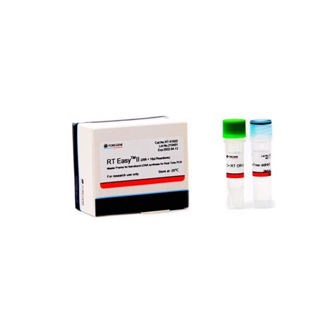 Reverse Transcription System Rt Easy Ii Master Premix For Real Time Pcr