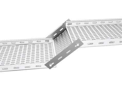 Adjustable Riser Bend H60 Cable Tray With Return Flanged Cable