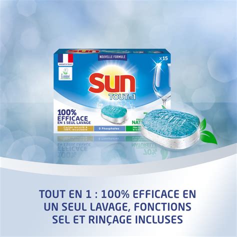 Tablettes Lave Vaisselle Sun Tout En Standard Lot De X Tablettes