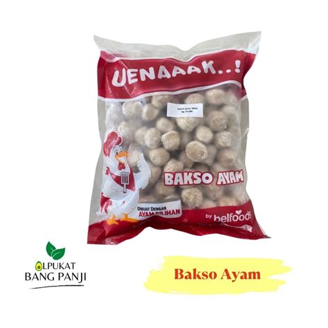 Jual Alpukat Bang Panji Bakso Ayam Belfoods 500g Shopee Indonesia