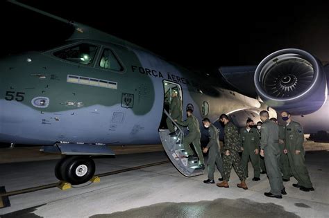 EXOP Culminating KC 390 do Esquadrão Zeus chegou aos EUA Força Aérea