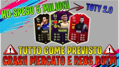 HO SPESO 5 MILIONI CRASH MERCATO E REUS POTM TUTTO COME PREVISTO