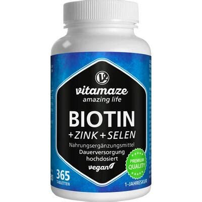 Biotin Mg Hochdosiert Zink Selen Tabletten Shop Der Apotheke Am