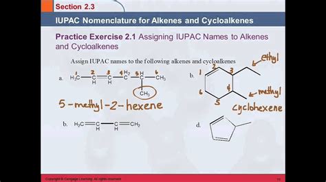 Iupac Rules For Naming Cycloalkanes