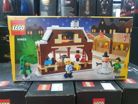 Lego Winter Market Stall Hobbies Toys Toys Games On Carousell