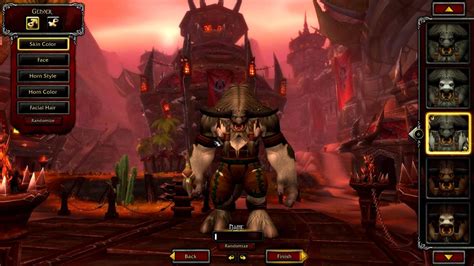 Warlords Of Draenor Wod Alpha Character Creation Orc F M Dwarf F M