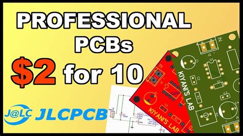 How To Make Professional Pcbs JLCPCB YouTube