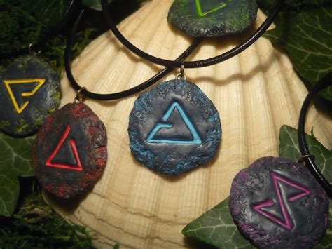 The Witcher Handmade Sign Amulet Quen Igni Aard Yrden Axii Etsy