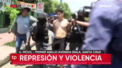 Video Reportan violenta represión policial a movilizados que piden