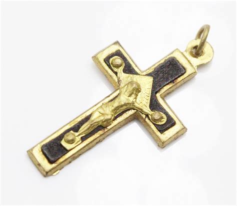 Ancienne Croix Pectorale B Ne Antique Religieux