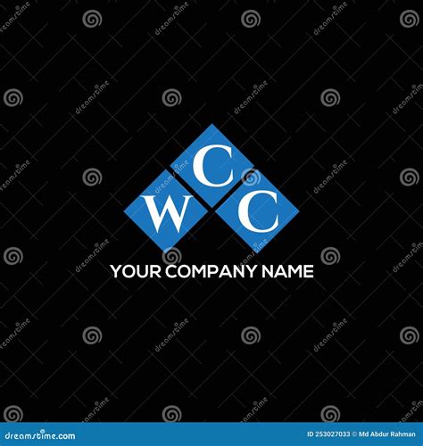 WCC Letter Logo Design on WHITE Background. WCC Creative Initials Letter Logo Concept Stock ...