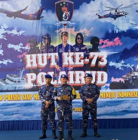 Kabaharkam Polri Memimpin Syukuran Peringatan HUT Ke 73 Korps Polairud