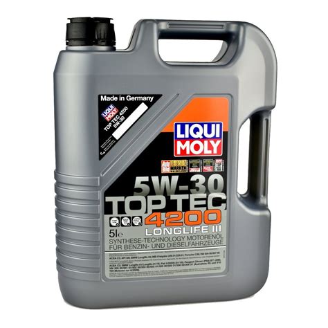 Olej Silnikowy Liqui Moly Top Tec Sae Ll W L Oleje I