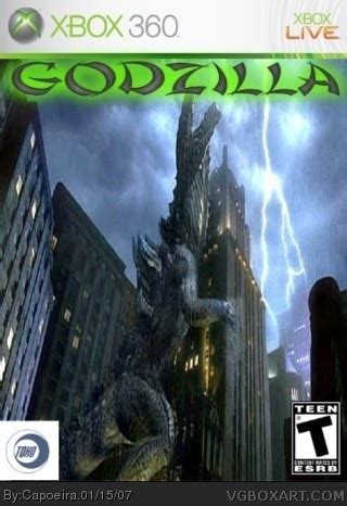 Godzilla: Final Wars Xbox 360 Box Art Cover by Capoeira