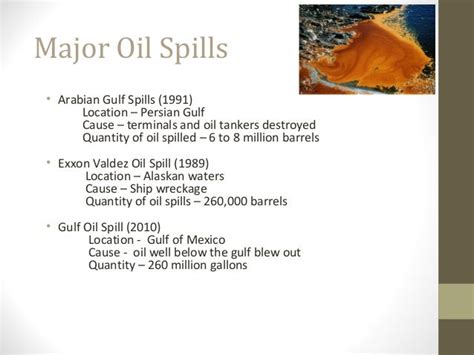 Oil spills prevention