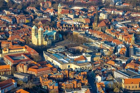 M Nster Von Oben Kathedrale St Paulus Dom In M Nster Im Bundesland