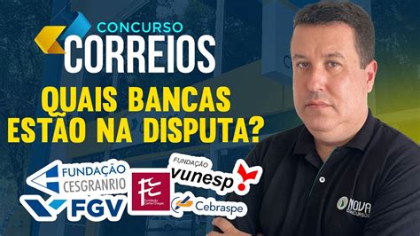 Concurso CORREIOS 2024 Qual será a banca YouTube