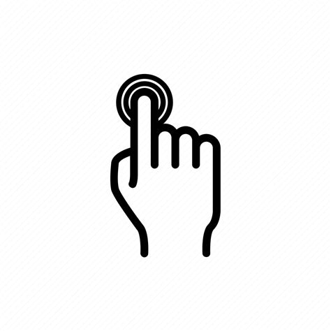 Tap Touch Double Tap Fingers Finger Gesture Screen Icon