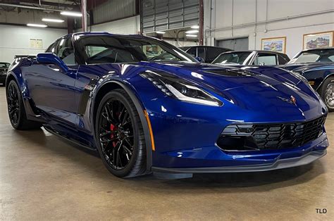 2017 Chevrolet Corvette Blue Metallic With 8752 Miles Available Now