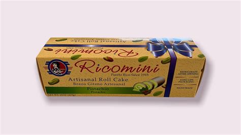 Brazo Gitano Pistachio Sabores Oz Ricomini Bakery