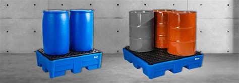 DENIOS Introduces Drum Spill Containment Pallets Workplace Material