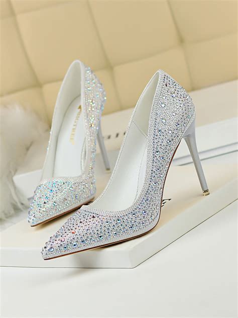 Wedding Shoes Xiuhe Wedding Dress Two Wear Crystal High Heels Women S