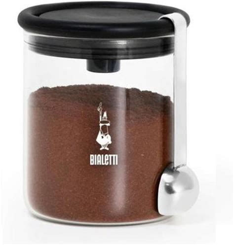 Bialetti Barattolo Moka Per Caffè Tappo Ermetico Cucchiaio Dosacaffè