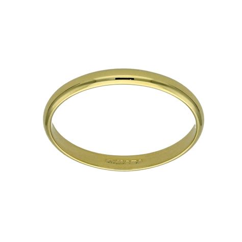 18ct Yellow Gold Wedding Ring Miltons Diamonds