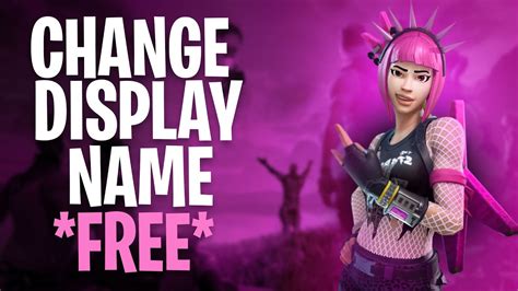 How To Change Your Fortnite Username In For Free For Ps Youtube