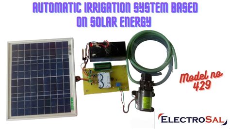 AUTOMATIC IRRIGATION SYSTEM BASED ON SOLAR ENERGY Engineering