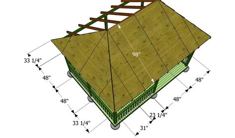 How to build a gazebo roof | HowToSpecialist - How to Build, Step by ...