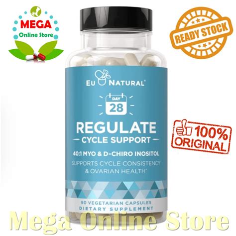 Jual Eu Natural Regulate Myo Inositol D Chiro Inositol Vcaps