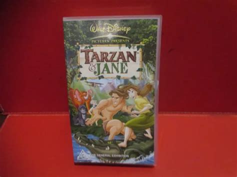 Sealed Tarzan And Jane Disney Vhs Video Cassette Rare Collectable