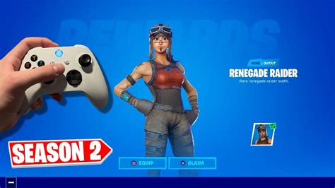 HOW TO GET RENEGADE RAIDER SKIN For FREE IN FORTNITE CHAPTER 4 SEASON 2