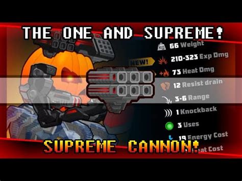 SuperMechs Supreme Cannon An Upgrade From Epic To Divine YouTube