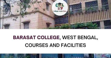 Barasat College, West Bengal, Courses and Facilities